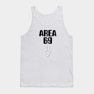 UFO Area 51 funny Tank Top